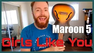 GIRLS LIKE YOU - MAROON 5 (EASY UKULELE TUTORIAL)