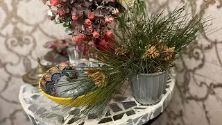 Попила чаю и приступила к готовки😉) сходили к дочери старшей) ну и вечером съездила к тёте- уборка