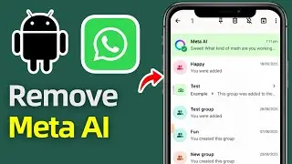 How To Remove Meta AI on WhatsApp | Delete Meta AI in WhatsApp | Hide AI Button