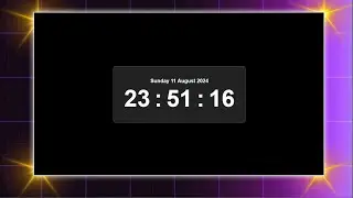 How To Create Digital Clock Using HTML CSS And JavaScript Easy Tutorials Steps-by-Steps 2024