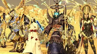 LEGIONS OF NAGASH vs THE EMPIRE - TotalWar Warhammer 3 cinematic battle