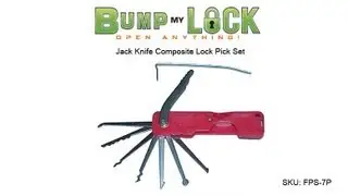 Jack Knife Composite Lock Pick Set