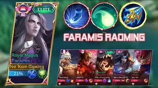 FARAMIS RAOM BUILD IN SOLO RANKED ! | FARAMIS BEST BUILD 2023 | MLBB