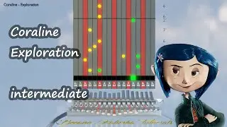 Kalimba tutorial with tabs:  Coraline - Exploration