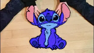 Tufting a Stitch Rug
