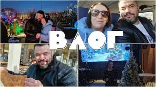 Отметили День рождения в ресторане/ Самый большой чебурек в Кисловодске/ Парк в январе