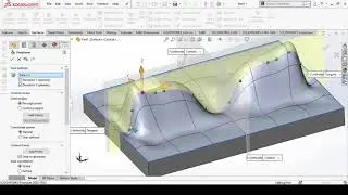 Solidworks Freeform Surface Feature | Solidworks Surface Tutorials | Solidworks |