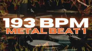 193 BPM - Metal Drum Beat - Loop 1