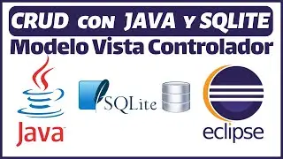 ✅ CRUD Básico con Lenguaje Java y Base de Datos SQLite en IDE Eclipse