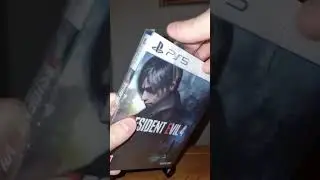 Resident Evil 4 Remake PS5 Unboxing