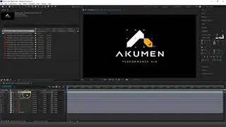 Animating a Vector Logo in After Effects - Organising the Co