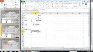 Alperts velocity correlations for fire plumes - programing into Excel