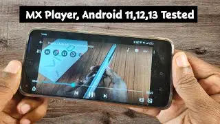 Mx Player for Android 11,12,13 .  Fully tested and working.