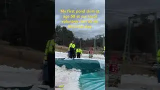 Old guy’s first pond skim ski