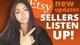 ETSY NEW FEE + UPDATES | Regulatory Operating Fee, Star Seller + Pages to Follow