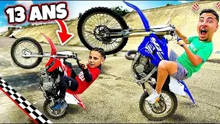 LE PREMIER QUI CABRE EN MOTOCROSS GAGNE DE L'ARGENT ! (AVEC DES ABONNÉS )