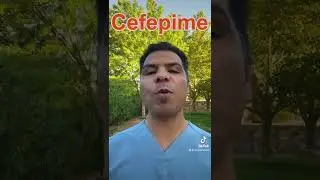My One Minute Rant About Cefepime 