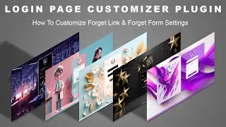 How to Customize Forget Link & Forget Form Settings