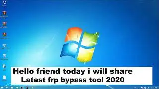 latest frp bypass tool 2020 | one click frp bypass all latest Phone | unlock all android device