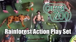 Animal Toys from Chester Zoo - Rainforest Action Play Set