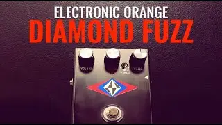 All of David Gilmour's fuzz tones in one pedal - Electronic Orange Diamond Fuzz