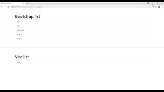 Laravel with Vue.js Part 3 List Rendering