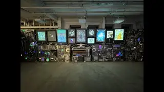 WAVEFORM.exp - ETHDENVER 2022 - Projection Mapped NFT Picture Frames