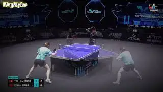 KONG Tsz Lam vs WANG Xinya: A Battle of Mental Resilience #tabletennis #pingpong