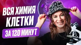 ВСЁ о химическом строении КЛЕТКИ за 2 часа! / Химический СОСТАВ клетки к ЕГЭ по биологии 2025!