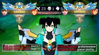 23 KILLS + 2 SAVAGE IN ONE GAME! | THIS IS WHY WANWAN ALWAYS BAN IN RANKED GAME!!