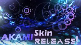 AKAMI osu! SKIN RELEASE 1.1