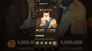 MemeFi Coin для любителей бесплатной крипты !!!
