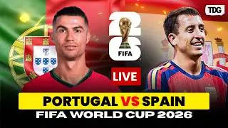 WATCH FIFA WORLD CUP 2026 | Portugal vs Spain | Ronaldo Yamal Lead Dallas Showdown | LIVE