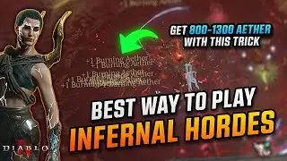 BEST Way To Play Infernal Hordes Guide Shockuna Lighning Spear Showcase - S5 Diablo 4