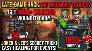 State of Survival: EASY 1000+ Wounded Troops Trick After Hero Gear Upgrade! 