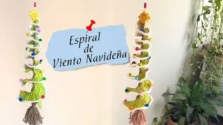 🎄 Descubre el ÁRBOL de NAVIDAD Más FÁCIL de Hacer ❗ Tutorial Espiral de Viento Ganchillo (Crochet )