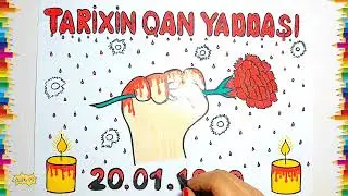 20 yanvara aid şəkil çəkmək \ soyqırım günü \ 20 yanvara aid rəsm çəkmək \ 20 yanvar faciəsi