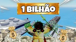 Me tornei o novo bilionário do ( Shipping Lanes ) Roblox