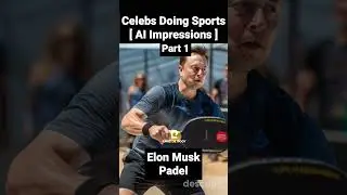 Celebs Doing Sports [ AI Impressions ] #shorts