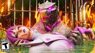 Godzilla & Hope's SAD LOVE LIFE.. Fortnite Movie
