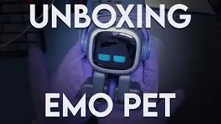 UNBOXING EMO PET  🤖! - #EMO #Desktop #Robot #LivingAI