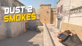 CS2 Dust 2 - ULTIMATE T-Side Smoke Guide in 3 MINUTES!