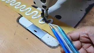wow That's Amazing Embroidery Tricks _ piping dori hack _ sewing machine embroidery hack tricks