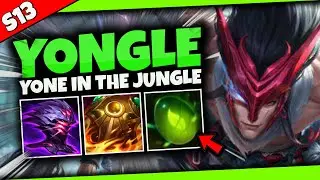 SEASON 13 TANK Jak'Sho YONE IN THE JUNGLE! | S13 League of Legends Yone Jungle Gameplay