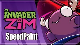 Invader Zim: Enter the Florpus [SPEEDPAINT]