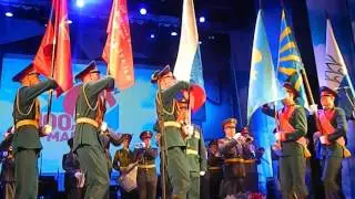 Вынос флагов России, Камышина, ВДВ. Камышин, 20 мая 2016.