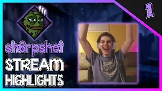 sh6rpshot STREAM HIGHLIGHTS #1 - Jumpscares, Rages, Funny Moments, & More!