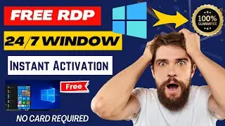 How to Get FREE RDP 2023 | how to get a free RDP || How to create free RDP