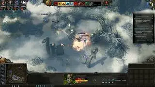 SpellForce 3: Soul Harvest. Карта - Янтарное озеро. Мерцающие колонны—Разгадайте головоломку храма.