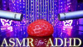 ASMR for ADHD & Focus 💜 Changing Triggers Every 15 Seconds! (No Talking)